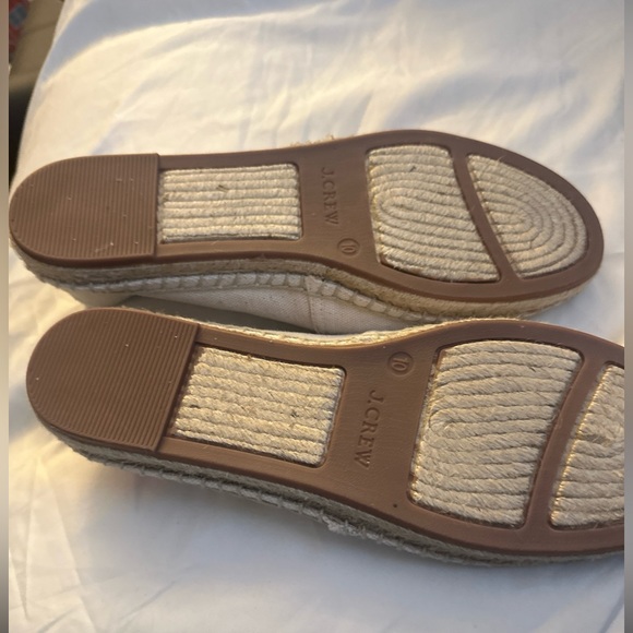 J. Crew Fruit Salad Canvas Espadrilles with Embroidered Fruits Size 10 - Picture 2 of 4